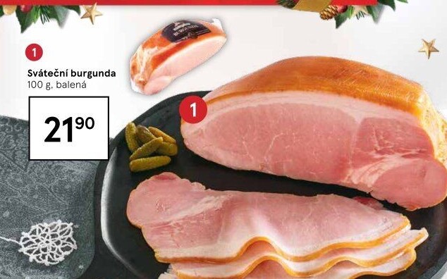 Šunka Burgunda Kostelecké uzeniny