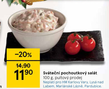 Sváteční pochoutkový salát
