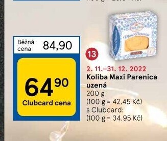Sýr Parenica Koliba Bystřice pod Hostýnem