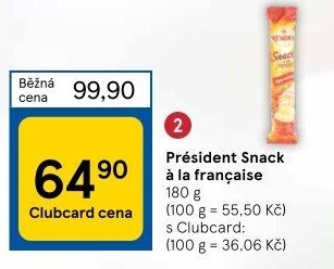 Sýr Snack Président