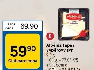 Sýry Tapas Selection Albéniz