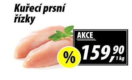 Kuřecí prsní řízky
