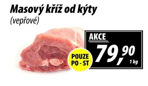 Vepřový kříž od kýty