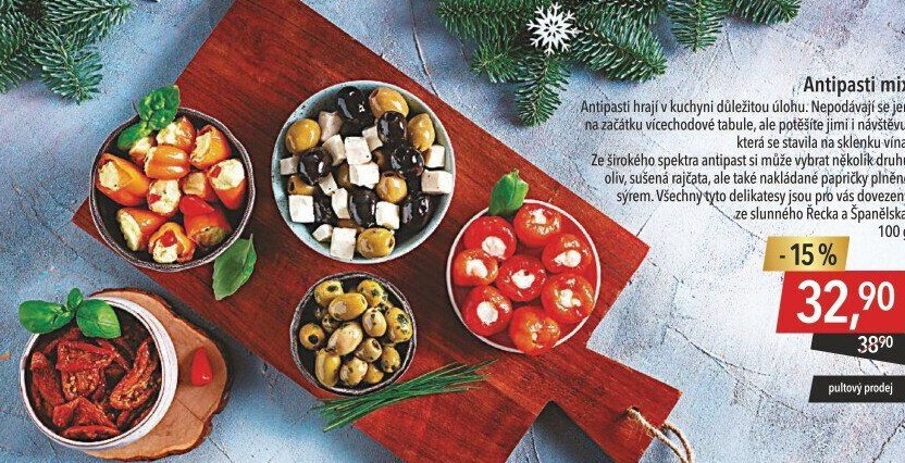 Antipasti variace