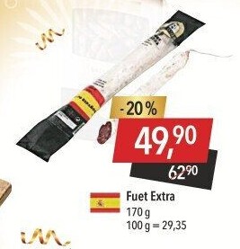 Salám Fuet extra Vic D'