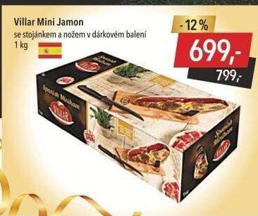 Šunka Jamon Villar - dárkové balení