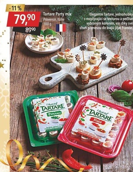 Sýr jednohubky Aperifrais Tartare