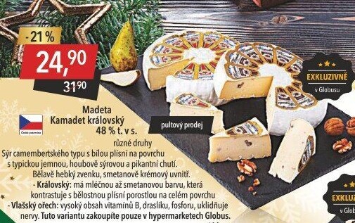 Sýr Kamadet královský Madeta