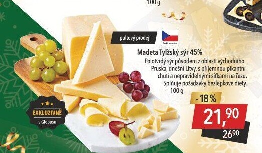 Sýr tylžský Sýrařův výběr Madeta