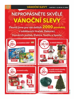 akční leták Globus 7.12.2022-13.12.2022