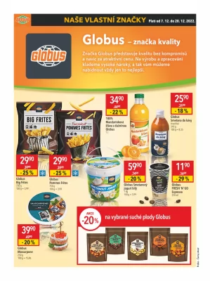 akční leták Globus 7.12.2022-13.12.2022