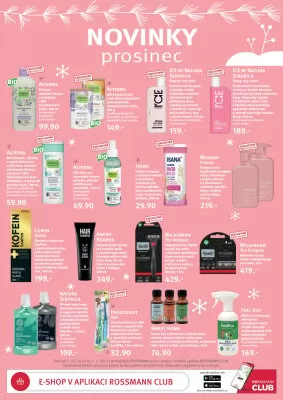 akční leták ROSSMANN drogerie 7.12.2022-3.1.2023