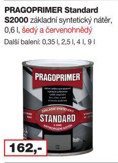 Barva na kov Standard Pragoprimer