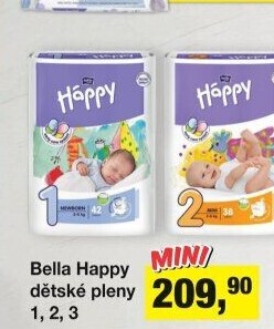Pleny dětské Háppy Bella