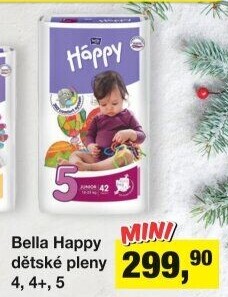 Pleny dětské Háppy Bella