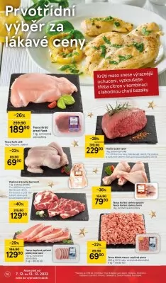 akční leták Tesco 7.12.2022-13.12.2022