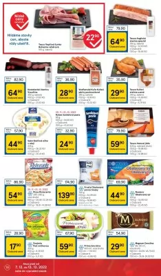 akční leták Tesco 7.12.2022-13.12.2022