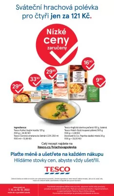akční leták Tesco 7.12.2022-13.12.2022