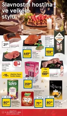 akční leták Tesco 7.12.2022-13.12.2022