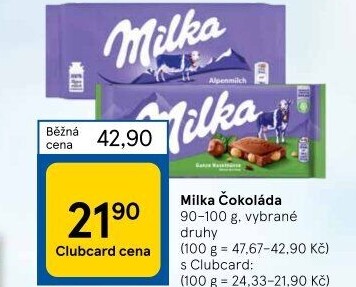 Čokoláda Milka