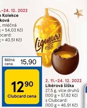 Čokoládová šiška plněná