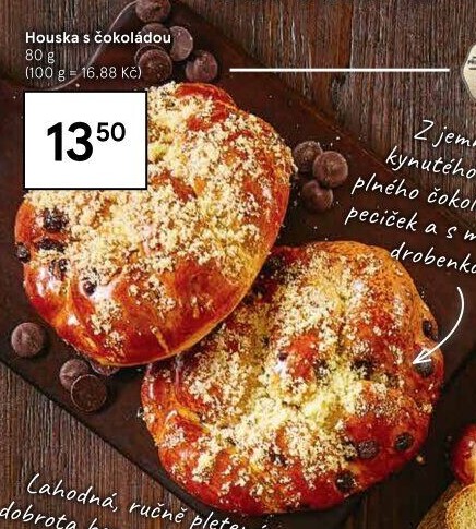 Houstičky s čokoládovými kousky