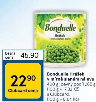 Hrášek Bonduelle