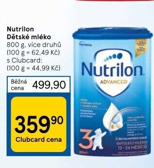 Kojenecká výživa Nutrilon