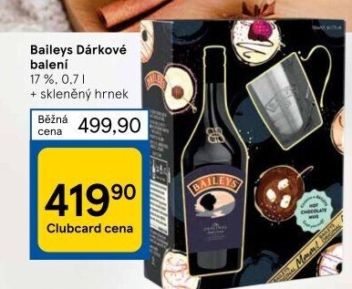Likér Baileys - dárkové balení