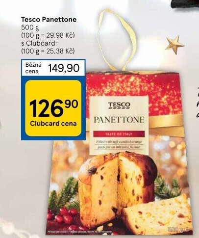 Panettone Tesco