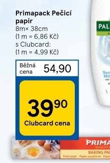 Papír na pečení Primapack