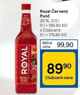 Punč Červený Royal