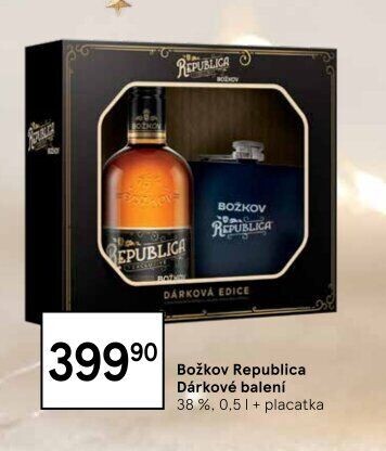 Rum Republica Exclusive Božkov - dárkové balení