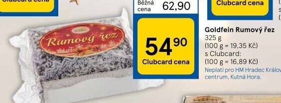 Rumový řez Goldfein