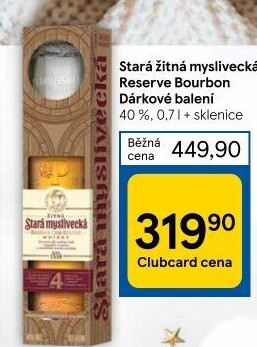 Stará žitná myslivecká Cask Reserve - dárkové balení