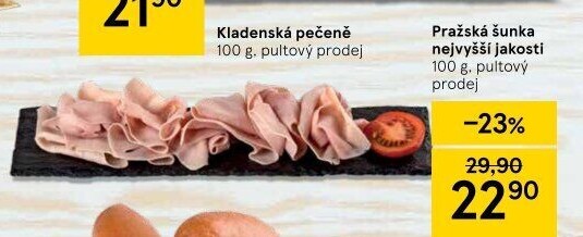 Šunka pražská nejvyšší jakosti