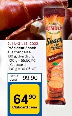 Sýr Snack Président