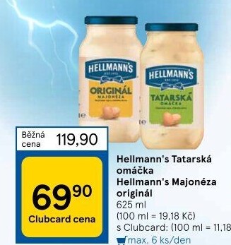 Tatarská omáčka Hellmann'