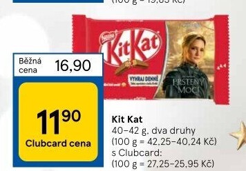 Tyčinka Kit Kat Nestlé