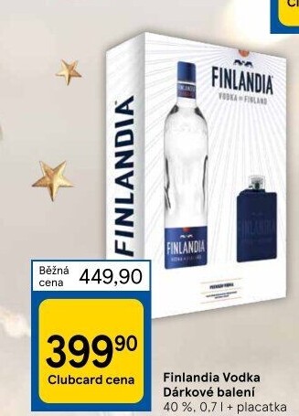 Vodka Finlandia- dárkové balení