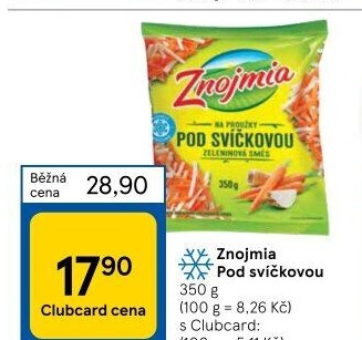 Zeleninová směs pod svíčkovou mražená Znojmia