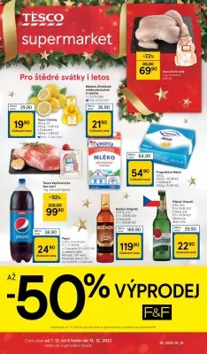 akční leták Tesco 7.12.2022-13.12.2022