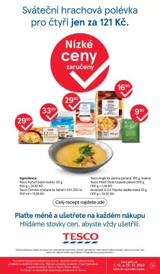 akční leták Tesco 7.12.2022-13.12.2022
