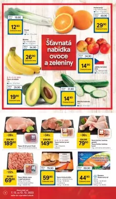 akční leták Tesco 7.12.2022-13.12.2022