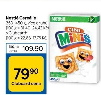 Cereálie Nestlé
