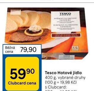 Hotová jídla Tesco
