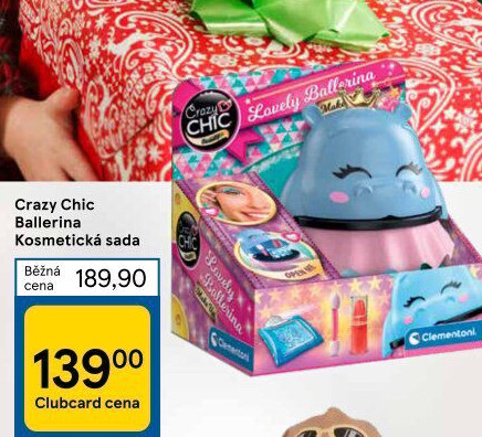 Kosmetická sada Crazy Chic Clementoni