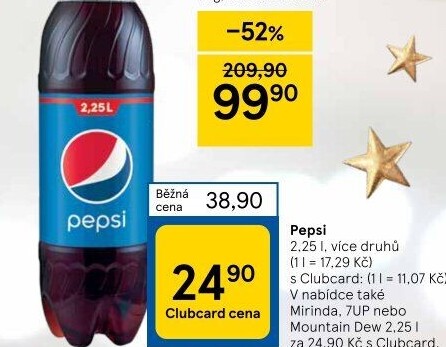 Limonáda Pepsi