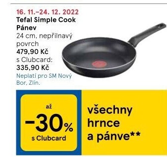 Pánev Simple Cook Tefal