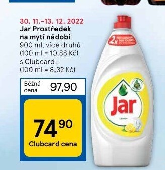 Prostředek na nádobí Jar